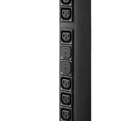 Rittal DK Series RAL 9005 Plastic Cover for Use with C13 and C19 Slots