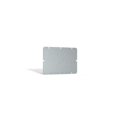 nVent HOFFMAN SMP Series Galvanised Steel Mounting Plate, 250mm W, 175mm L