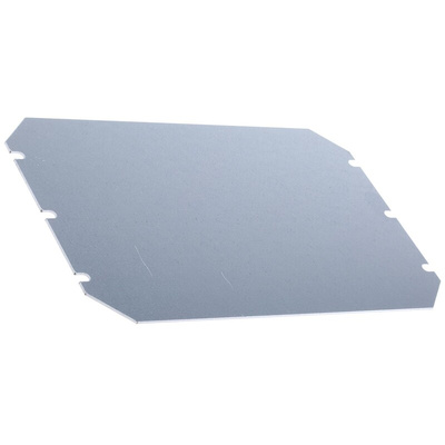 Fibox Steel Mounting Plate, 270mm H, 1.5mm W, 170mm L for Use with CAB PC/ABS Cabinet