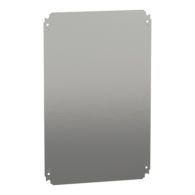 Schneider Electric Metal Mounting Plate, 550mm H, 2mm W, 350mm L for Use with Spacial CRN Enclosure