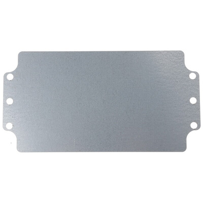 Rittal Steel Mounting Plate, 2mm H, 107mm W, 207mm L for Use with GA Series