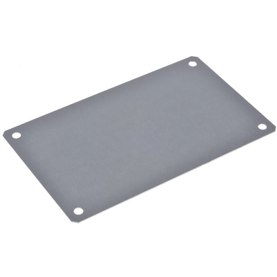 Fibox Steel Mounting Plate, 2mm H, 150mm W, 250mm L for Use with CAB P Enclosure