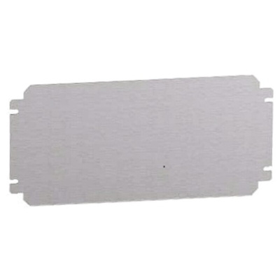 Schneider Electric Galvanised Steel Mounting Plate, 185mm H, 485mm W for Use with Spacial SBM Box