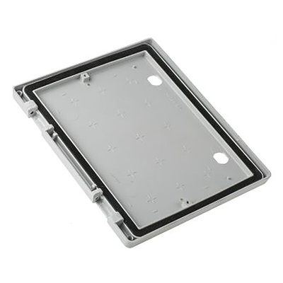 Schneider Electric Fibreglass Reinforced Polyester RAL 7035 Plain Door, 700mm H, 500mm W for Use with PLM Enclosure