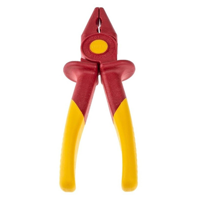 Knipex VDE Insulated Plastic Gripping pliers Gripping Pliers, 180 mm Overall Length