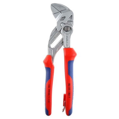 Knipex Chrome Vanadium Steel Adjustable Pliers Pliers Wrench, 180 mm Overall Length