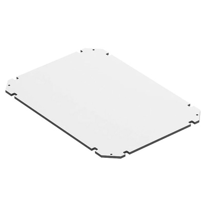 Spelsberg Mounting Plate, 5mm H, 250mm W, 350mm L for Use with GEOS-L 3040-18/-22 Empty Enclosure