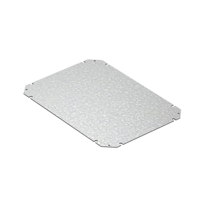 Spelsberg Steel Mounting Plate, 2mm H, 250mm W, 350mm L for Use with GEOS-L 3030-18/-22 Empty Enclosure