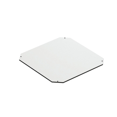 Spelsberg Mounting Plate, 4mm H, 276mm W, 276mm L for Use with Empty Housing, Installing Command and Message Devices