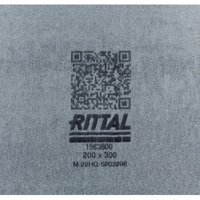 Rittal Kx Series Sheet Steel Mounting Plate, 285mm H, 175mm W, 285mm L for Use with Kx Terminal Boxes And Bus Enclosures