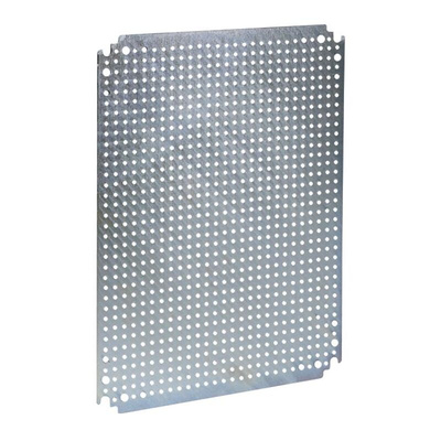 Schneider Electric Perforated Mounting Plate, 300mm H, 300mm W for Use with Enclosures