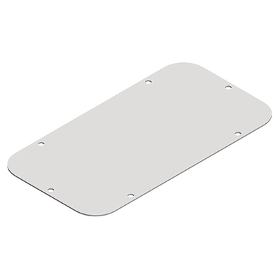 Schneider Electric RAL 7035 Gland Plate, 245mm H, 245mm W for Use with Enclosure Accessory
