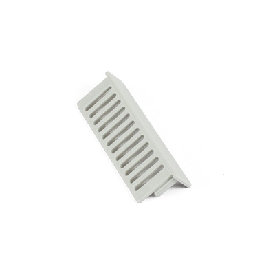 Hammond 1597DIN Series PC Cover, 16mm H, 10.2mm W, 52mm L for Use with 1597DIN6GY, 1597DIN9GY