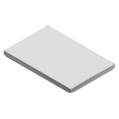 Schneider Electric NSY Series RAL 7035 Ventilated Roof Plate, 72mm H, 570mm W for Use with Spacial