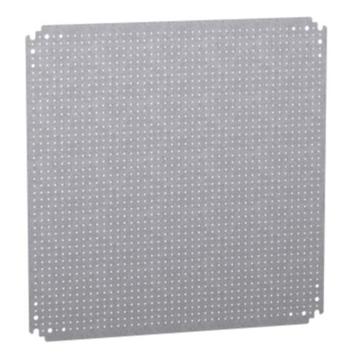 Schneider Electric NS Series Perforated Mounting Plate, 565mm H, 550mm W, 125mm L for Use with CRN, S3X, Spacial S3D,
