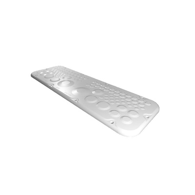 Rittal SZ Series RAL 7035 Plastic Gland Plate, 447mm W for Use with AX