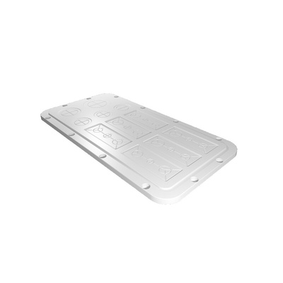 Rittal SZ Series Plastic Gland Plate, 436mm W for Use with AX