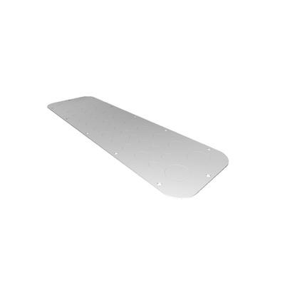 Rittal SZ Series RAL 7035 Sheet Steel Gland Plate, 149mm H, 534mm W for Use with AX