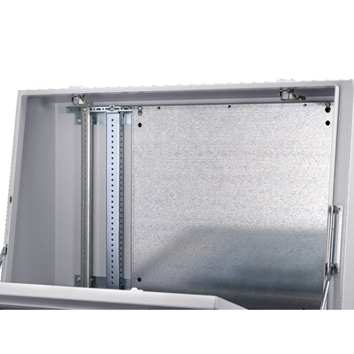 Rittal TP Series Sheet Steel Partial Mounting Plate, 200mm W for Use with SE, TP, TS, WD Series