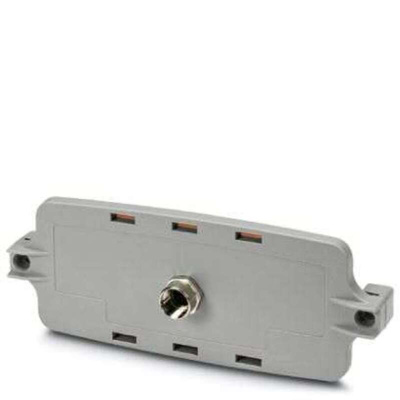 Phoenix Contact ECS Series Polycarbonate Front Plate, 30mm H, 62mm W, 163mm L for Use with ECS