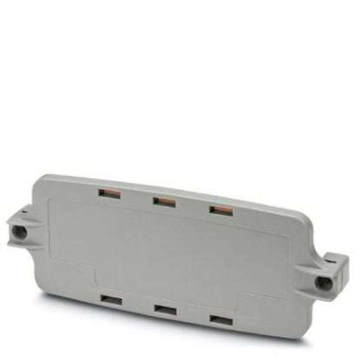 Phoenix Contact ECS Series Polycarbonate Blanking Plate, 30mm H, 62mm W, 163mm L for Use with ECS