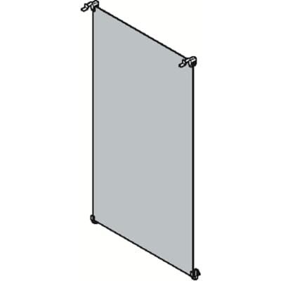 ABB GEMINI Series Steel Base Plate, 600mm H, 375mm W, 25mm L for Use with Gemini Boxes, Gemini Switchboard