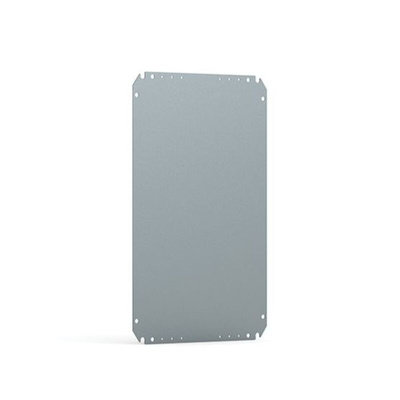 nVent HOFFMAN AMP Series Mild Steel Mounting Plate, 2mm H, 350mm W, 370mm L