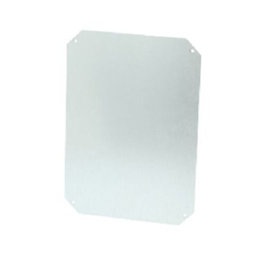 Fibox Galvanised Steel Mounting Plate, 180mm W, 1mm L