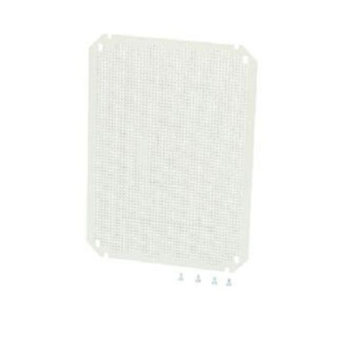 Fibox ABS Perforated Mounting Plate, 180mm W, 3mm L