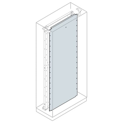 ABB Galvanised Steel Mounting Plate, 1m W, 1.6m L for Use with Automation and Control Enclosures (System pro E control)