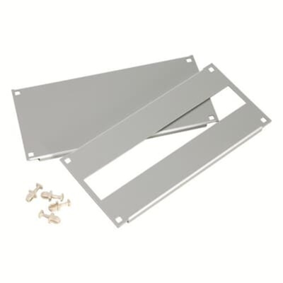 ABB ARIA Series Plastic Cover Plate, 343mm W, 7.2mm L for Use with ARIA 54
