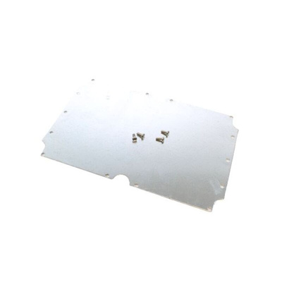Hammond Steel Mounting Plate, 160mm W, 240mm L for Use with 1554 & 1555 VA, VA2 & VB2 Enclosures, VB