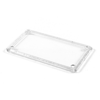Hammond Polycarbonate Lid, 2.4in W, 111.76mm L for Use with 1591B enclosures
