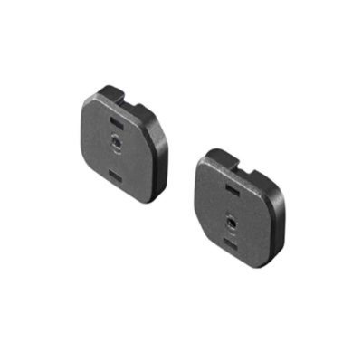 Rittal DK Series RAL 9005 Plastic Cover for Use with C13 and C19 Slots