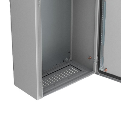 nVent HOFFMAN AFK Series RAL 7035 Mild Steel Ventilated Gland Plate, 542mm W
