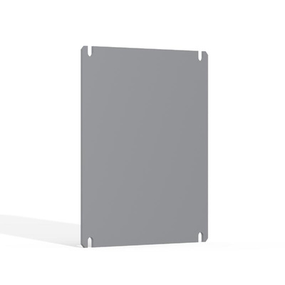 nVent HOFFMAN DMP Series Galvanised Steel Mounting Plate, 160mm W, 120mm L