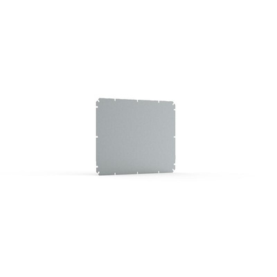nVent HOFFMAN OMP Series Galvanised Steel Mounting Plate, 400mm W, 200mm L