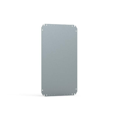 nVent HOFFMAN AMP Series Galvanised Steel Mounting Plate, 500mm W, 400mm L for Use with Enclosures