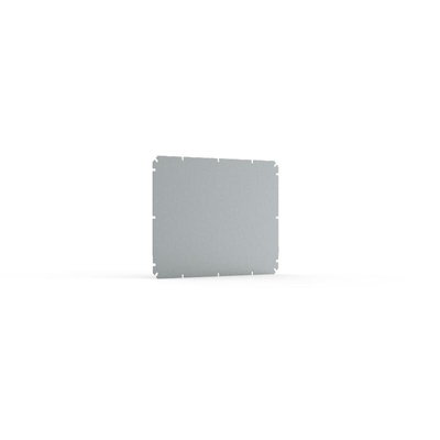 nVent HOFFMAN OMP Series Galvanised Steel Mounting Plate, 400mm W, 300mm L for Use with Enclosures