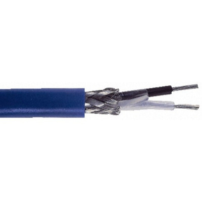 Belden Blue Twinaxial Cable, 6.2mm OD 152m Reel