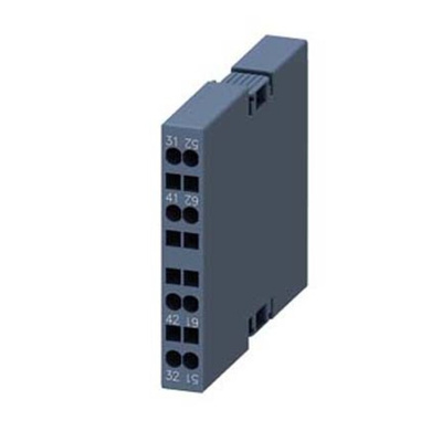 Siemens Auxiliary Contact, 2 Contact, 1NC + 1NO, Snap-On, Sirius Innovation