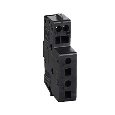 Schneider Electric Auxiliary Contact, 1 Contact, 1CO, Front Mount