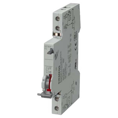 Siemens Auxiliary Contact, 2 Contact, 1NC + 1NO, DIN Rail Mount, SENTRON