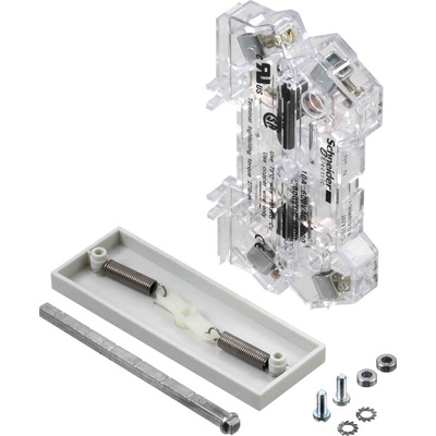 Schneider Electric Auxiliary Contact, 4 Contact, 2NC + 2NO, DIN Rail Mount, TeSys