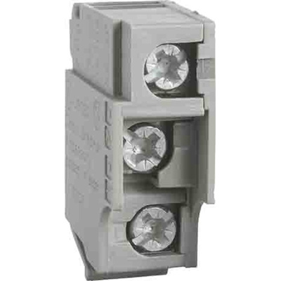 Schneider Electric Auxiliary Contact Block, 1CO, DIN Rail Mount, TeSys
