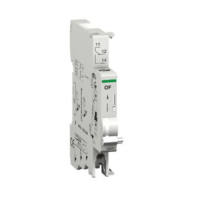Schneider Electric Auxiliary Contact, 1 Contact, DIN Rail Mount, Multi 9
