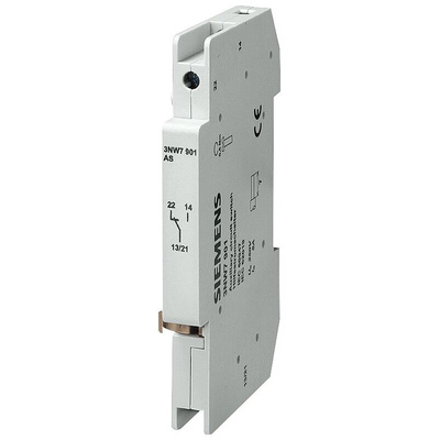 Siemens Auxiliary Contact, 1 Contact, 1 CO, SENTRON