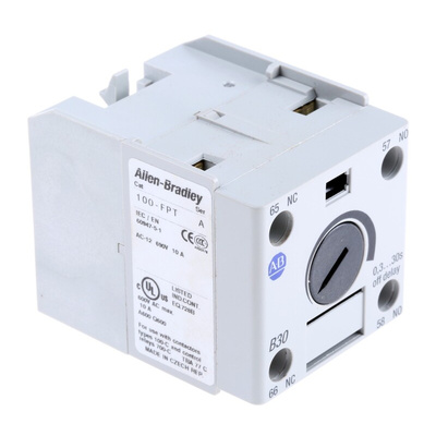 Allen Bradley Bulletin Contactor Timer for use with 100-C all, 700-CF