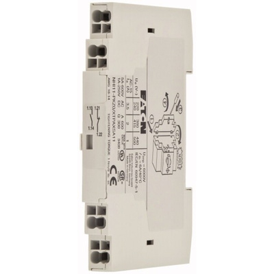 Eaton Auxiliary Contact, 2 Contact, 1 NC, 1 NO, Front Fixing