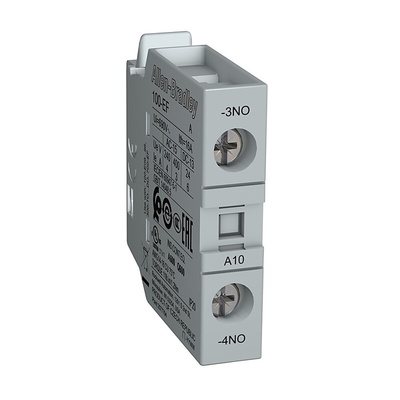 Rockwell Automation Auxiliary Contact Block, 1 Contact, 1NC, Front Mounting, 100-EFA01